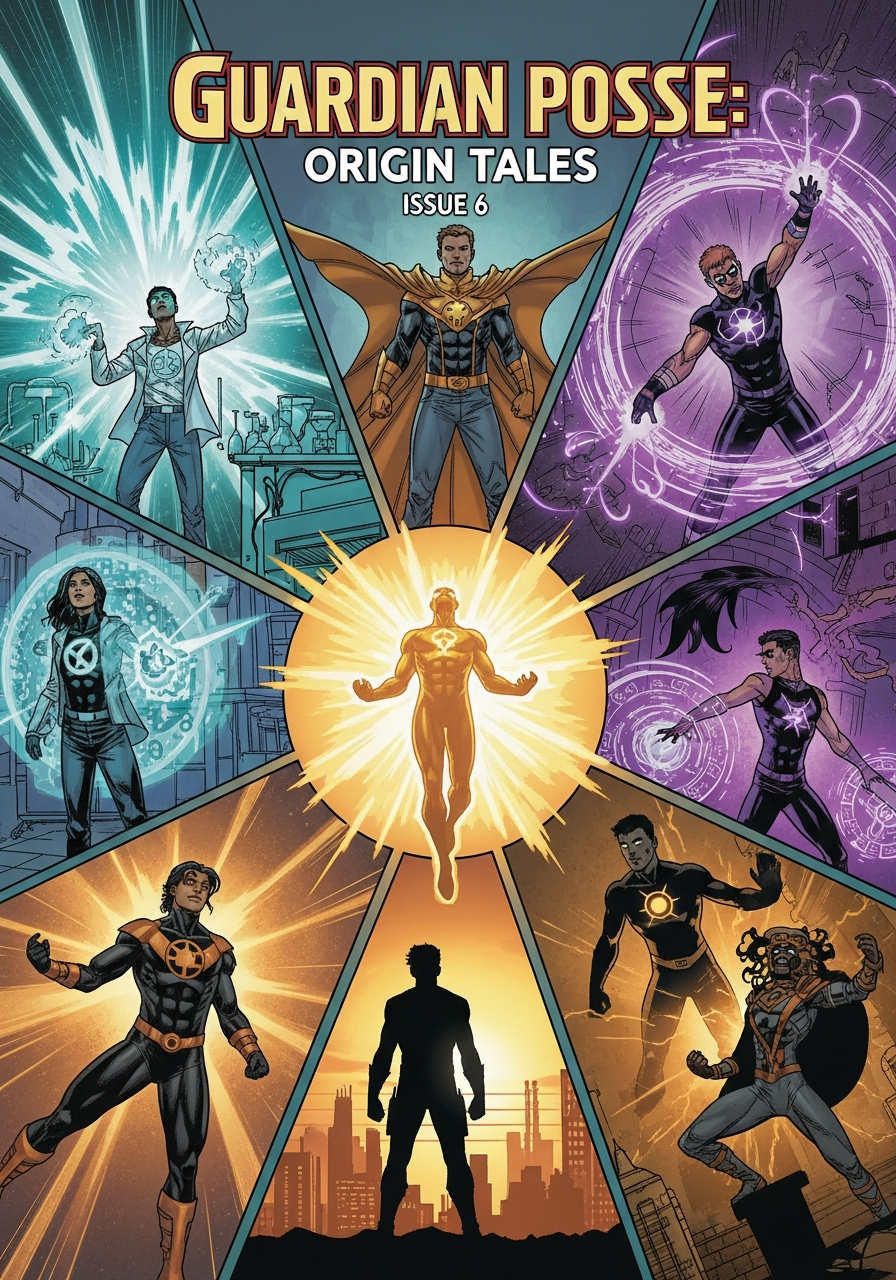 Guardian Posse Issue #7: The Neon Siege